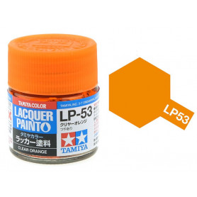 Tamiya LP-53 - Orange translucide - Peinture laquée 10 ml