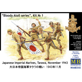 Force spéciale débarquement naval japonaise, Tarawa - 1/35 - MASTER BOX 3542