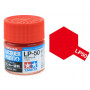 Tamiya LP-50 - rouge vif (brillant) - Peinture laquée 10 ml