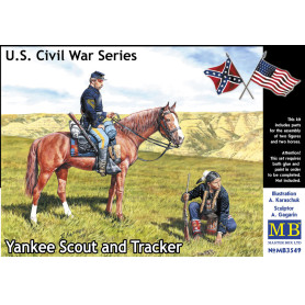 Éclaireur et pisteur yankee, guerre de Sécession - 1/35 - MASTER BOX 3549