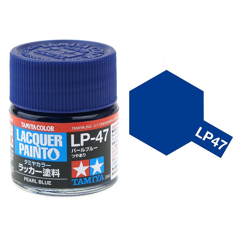 Tamiya LP-47 - Bleu nacré (brillant) - Peinture laquée 10 ml