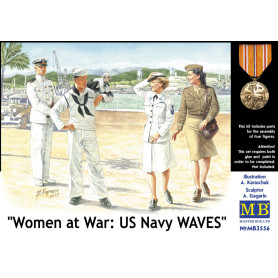 Femmes en guerre, les WAVES de l'US Navy - 1/35 - MASTER BOX 3556