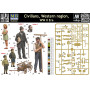 Civils, région occidentale, époque WWII - 1/35 - MASTER BOX 3567