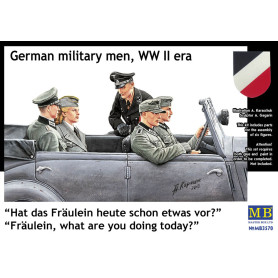 Fräulein, what are you doing today ? Soldats allemands - 1/35 - MASTER BOX 3570