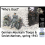 Who's That ! Troupes allemandes et fusiliers - 1/35 - MASTER BOX 3571