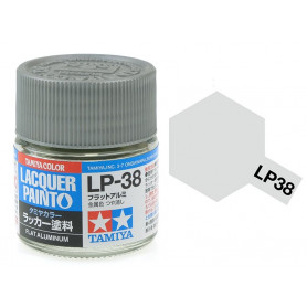 Tamiya LP-38 - Aluminium (mat) - Peinture laquée 10 ml