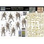 Infanterie allemande, Europe de l'Ouest, 1944,1945 - 1/35 - MASTER BOX 3584