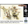 Corps à corps, infanterie britannique et allemande, AFN - 1/35 - MASTER BOX 3592