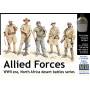 Forces alliées, Afrique du Nord, batailles du désert - 1/35 - MASTER BOX 3594