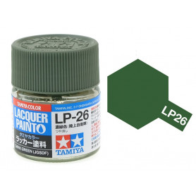 Tamiya LP-26 - Vert foncé mat JGSDF - Peinture laquée 10 ml