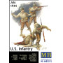 Infanterie américaine, juillet 1944 - 1/35 - MASTER BOX 3521
