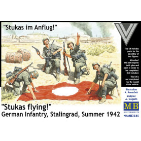 Infanterie allemande, Stukas en vol, Stalingrad 1942 - 1/35 - MASTER BOX 3545