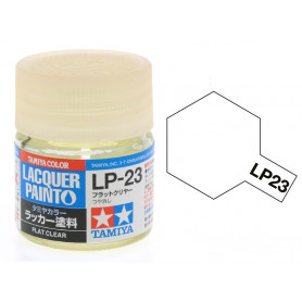 Tamiya LP-23 - Flat clear - vernis mat - Peinture laquée 10 ml