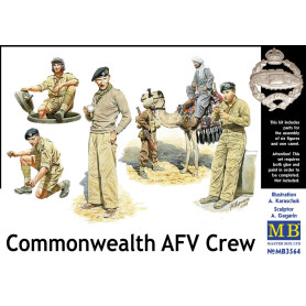Équipage de blindé du Commonwealth - 1/35 - MASTER BOX 3564