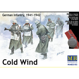 Cold Wind, infanterie allemande, 1941,1942 - 1/35 - MASTER BOX 35103