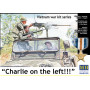 Charlie à gauche !!! Equipage jeep US et Viêt Cong - 1/35 - MASTER BOX 35105