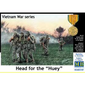 Cap sur le « Huey », série guerre du Vietnam - 1/35 - MASTER BOX 35107