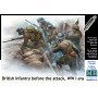 Infanterie britannique avant l'attaque, époque WWI - 1/35 - MASTER BOX 35114