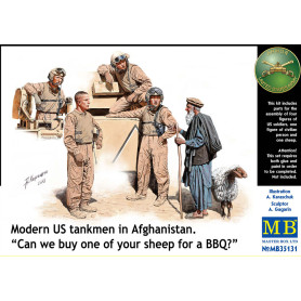 Tankistes américains modernes en Afghanistan - 1/35 - MASTER BOX 35131