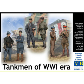 Tankistes, Première Guerre mondiale - 1/35 - MASTER BOX 35134