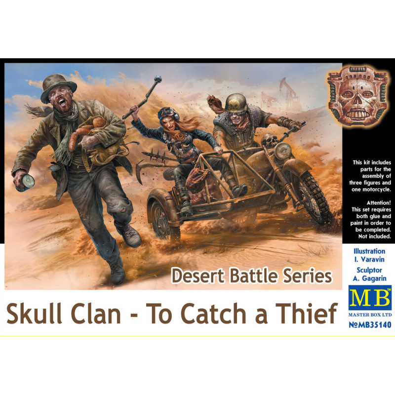 Série Désert, Skull Clan, Attraper un voleur - 1/35 - MASTER BOX 35140