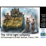 101e cie légère, para US et tankiste GB, France 1944 - 1/35 - MASTER BOX 35164