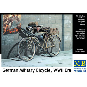 Vélo militaire allemand, époque WWII - 1/35 - MASTER BOX 35165