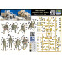 Man Down, armée américaine moderne, Moyen Orient - 1/35 - MASTER BOX 35170