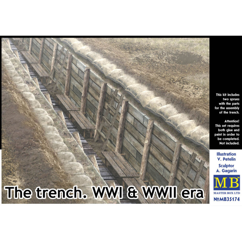La tranchée, époque WWI et WWII - 1/35 - MASTER BOX 35174