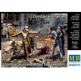Zombie Hunter, Road to Freedom, Zombieland - 1/35 - MASTER BOX 35175