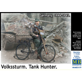 Volkssturm, chasseur de chars, 1944,1945 - 1/35 - MASTER BOX 35179