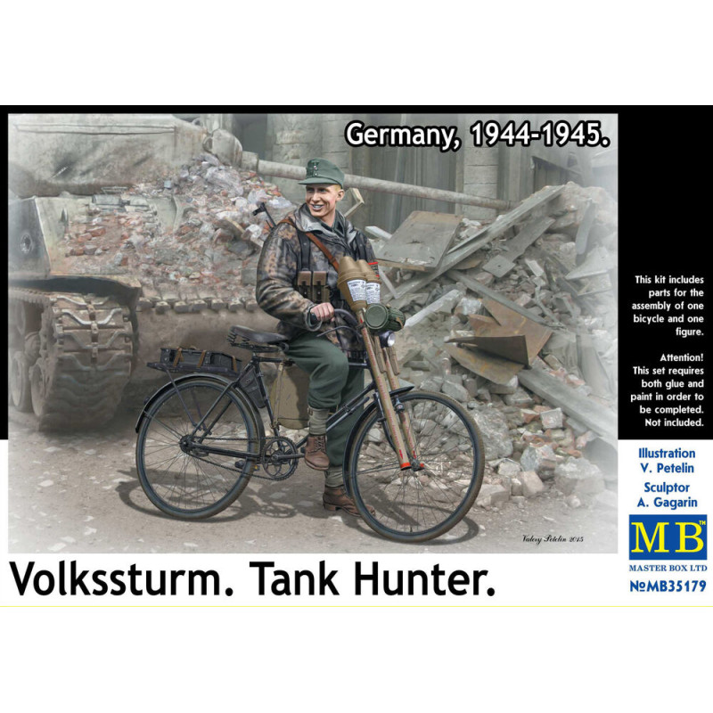 Volkssturm, chasseur de chars, 1944,1945 - 1/35 - MASTER BOX 35179