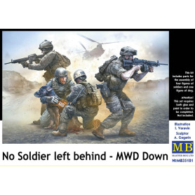 No Soldier Left Behind, MWD Down - 1/35 - MASTER BOX 35181