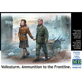 Volkssturm, munitions pour le front - 1/35 - MASTER BOX 35182