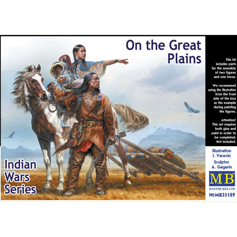 Dans les Grandes Plaines, série Guerres indiennes - 1/35 - MASTER BOX 35189