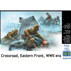 Carrefour, Front de l'Est, Seconde Guerre mondiale - 1/35 - MASTER BOX 35190