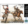 Charge au tomahawk, série Guerres indiennes, kit n°2 - 1/35 - MASTER BOX 35192