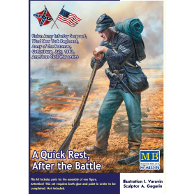 Sergent US, 72e NY, Gettysburg, juillet 1863 - 1/35 - MASTER BOX 35196