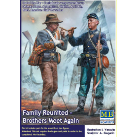 Reddition confédérée à Appomattox, fin de la guerre - 1/35 - MASTER BOX 35198