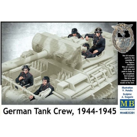 Équipage de char allemand, 1944,1945 - 1/35 - MASTER BOX 35201
