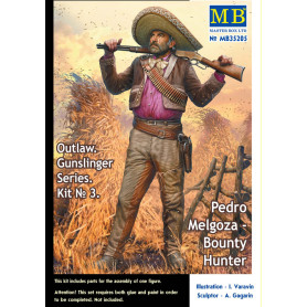 Outlaw, Gunslinger, Kit n°3, Pedro Melgoza, Chasseur - 1/35 - MASTER BOX 35205