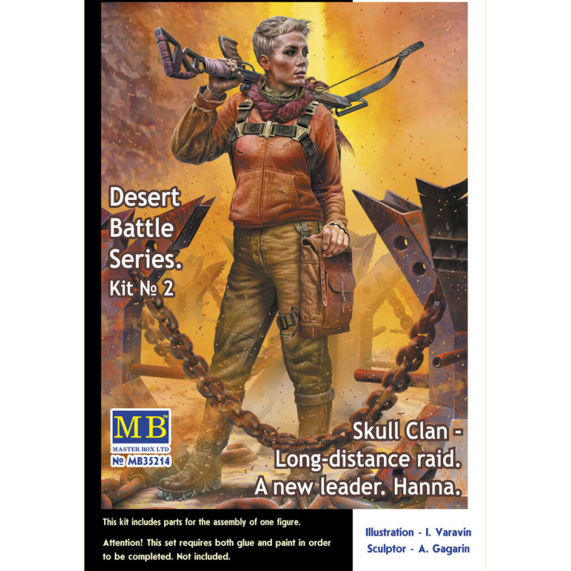 Skull Clan, Raid longue distance. Kit 2. Nouveau - 1/35 - MASTER BOX 35214