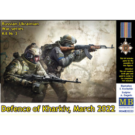Guerre russo-ukrainienne, kit 3, Défense Kharkiv - 1/35 - MASTER BOX 35225