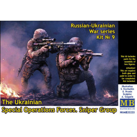 Forces spéciales ukrainiennes, tireurs d'élite, kit - 1/35 - MASTER BOX 35235