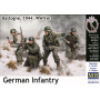 Infanterie allemande, Bastogne, 1944, époque WWII - 1/35 - MASTER BOX 35254
