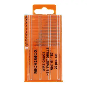 Coffret de 20 forets de 0,99 mm à 0,34 mm - VALLEJO T01002