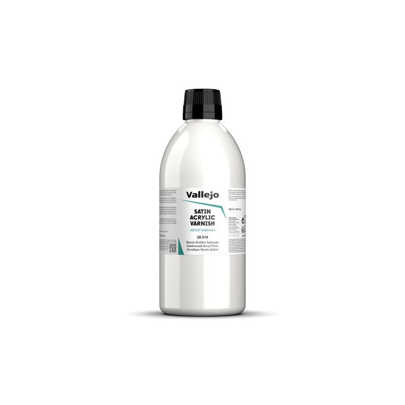 Vernis acrylique permanent Satiné 500 ml - VALLEJO 28519
