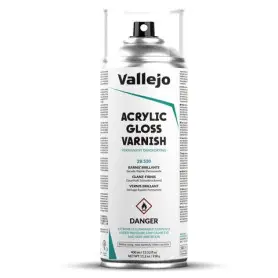 Vernis brillant en spray 400 ml - VALLEJO 28530