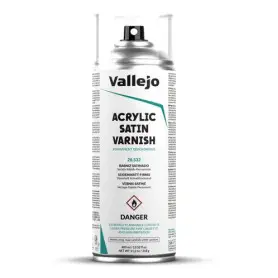 Vernis satiné en spray 400 ml - VALLEJO 28532