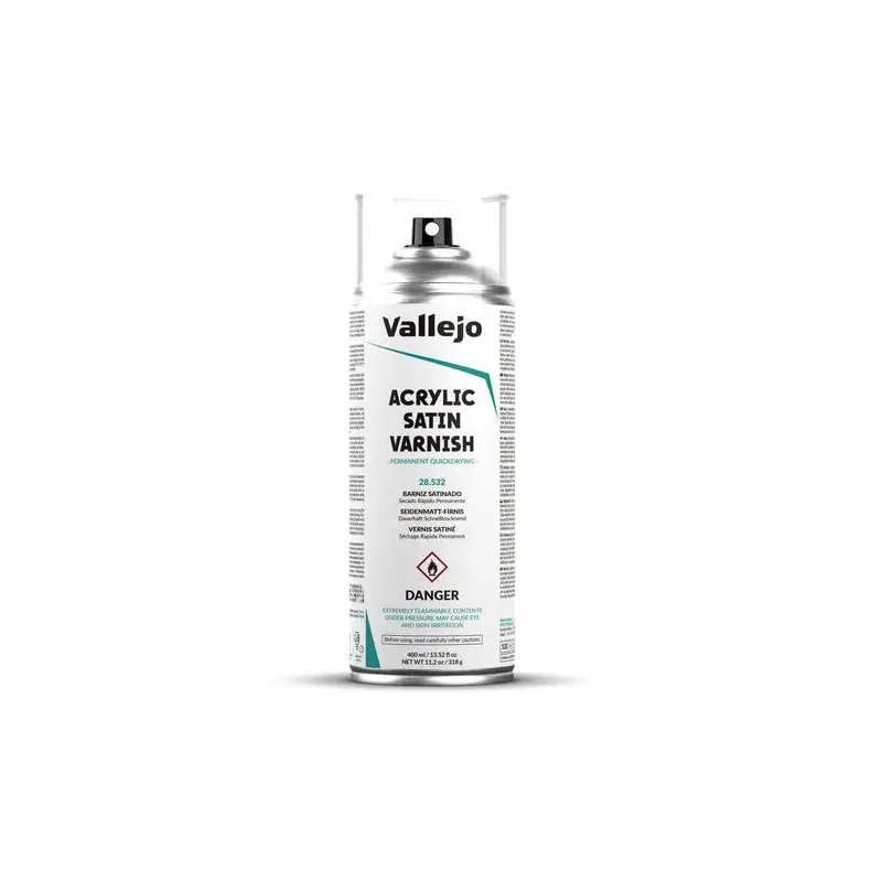 Vernis satiné en spray 400 ml - VALLEJO 28532